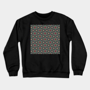 Glowing Mandala Pattern Crewneck Sweatshirt